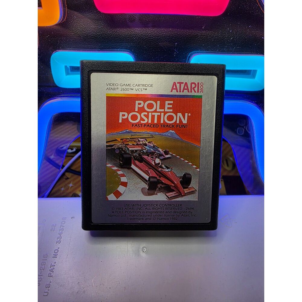 Pole Position + Manual for Atari 2600